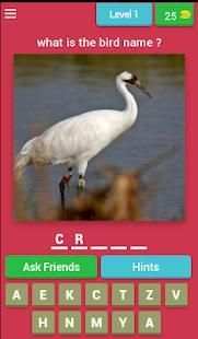 See The Bird - Guess The Name स्क्रीनशॉट 5