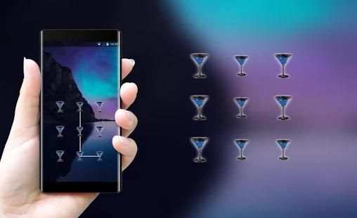 Lock theme for google pixel fancy sky wallpaper screenshot 1