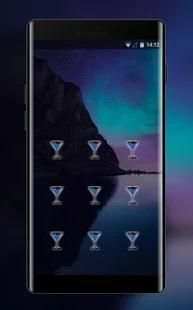 Lock theme for google pixel fancy sky wallpaper screenshot 2
