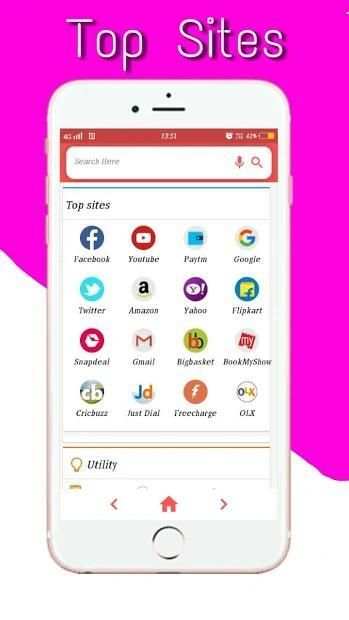 Asian Browser - Fast 5G web Browser & Easy to use: screenshot 4