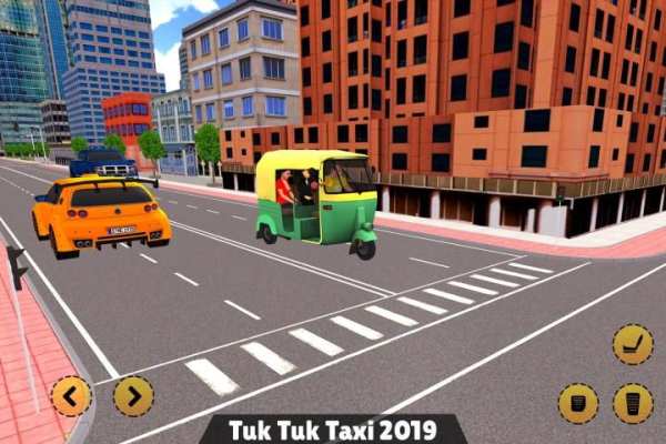 Offroad Tuk Tuk Rickshaw Taxi Sim 2019 स्क्रीनशॉट 15