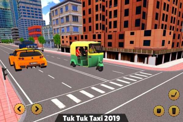 Offroad Tuk Tuk Rickshaw Taxi Sim 2019 स्क्रीनशॉट 12