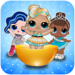 ☂️ Gold Lol surprise eggs doll game icon