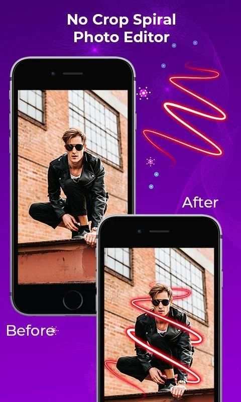 No Crop Spiral Photo Editor – Filter, Effect screenshot 5