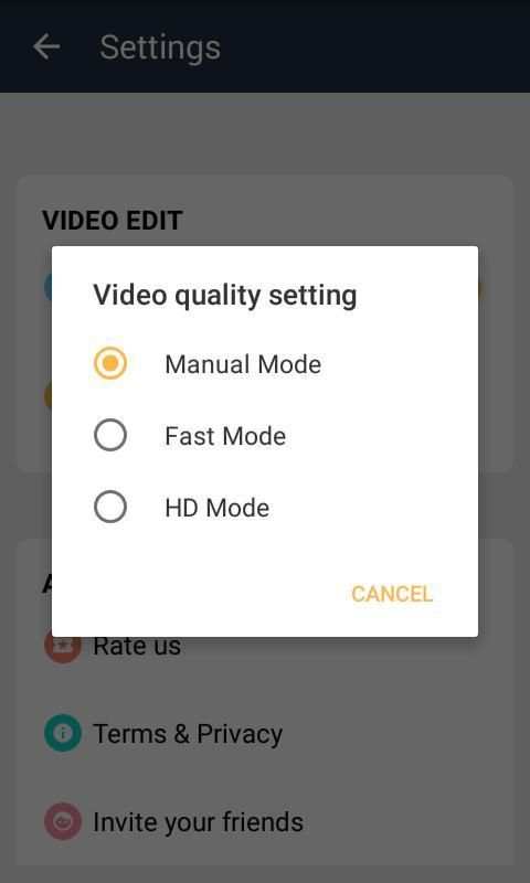Video Edit 2018 स्क्रीनशॉट 4