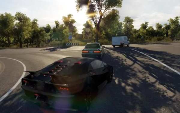 Car Racing Lamborghini Game: Driving Simulator screenshot 1