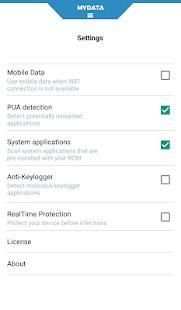 MyData Mobile Security 4 تصوير الشاشة