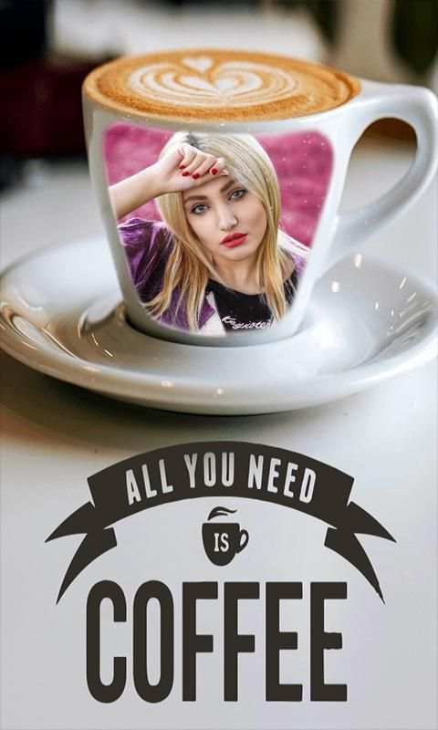 New Coffee Cup Photo Frame App Updated 2020 स्क्रीनशॉट 8