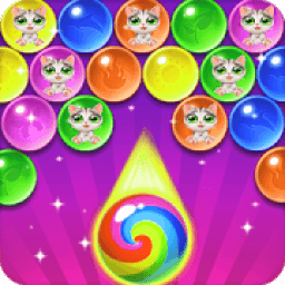Cat Bubble Shooter Rescue Cats आइकन