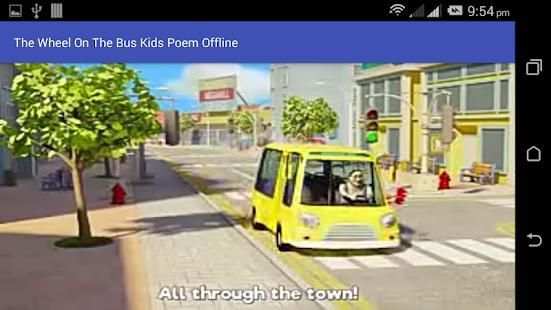 The Wheels On the Bus Kids Poem screenshot 3