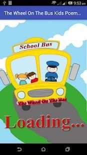 The Wheels On the Bus Kids Poem screenshot 4