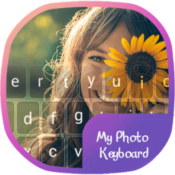 My Photo Keyboard - Fancy Fonts, Emoji, GIF, Theme आइकन