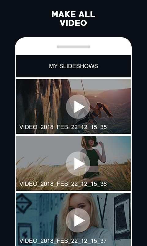 Photo to Video Maker - Movie Maker screenshot 1