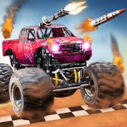 Monster Truck Death Race 2019: Car Shooting Games