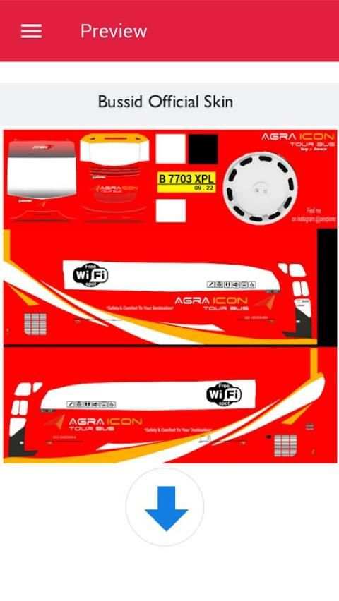 Skin Bus Simulator Indonesia HD screenshot 3