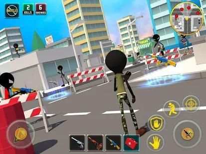Stickman Battle Royale : Grand War screenshot 3
