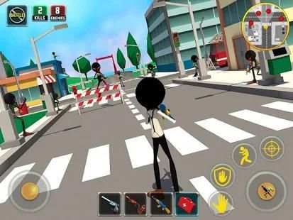 Stickman Battle Royale : Grand War screenshot 2