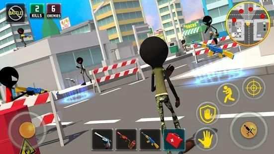 Stickman Battle Royale : Grand War screenshot 7