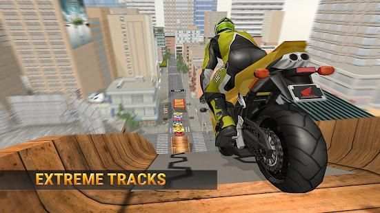 Mega Ramp Bike Stunts - Quad Bike Racing Simulator screenshot 2