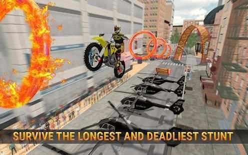 Mega Ramp Bike Stunts - Quad Bike Racing Simulator screenshot 6