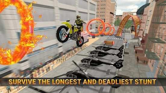 Mega Ramp Bike Stunts - Quad Bike Racing Simulator screenshot 1