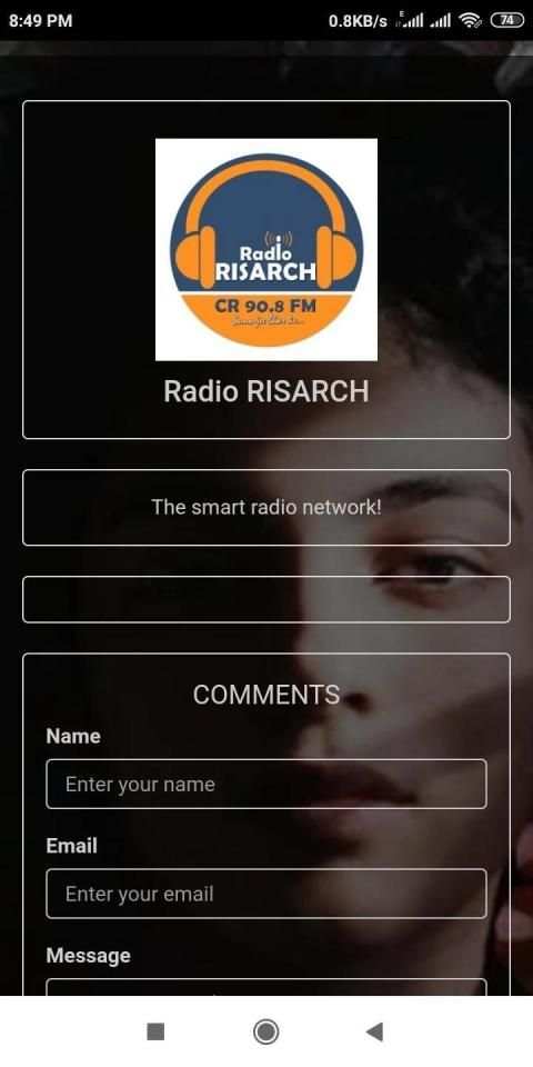Radio RISARCH स्क्रीनशॉट 2