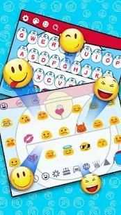 Blue cat keyboard screenshot 1