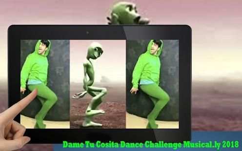 Dema Tu Cosita alien green screenshot 1