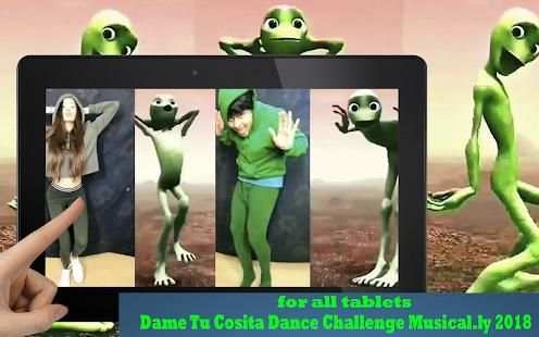 Dema Tu Cosita alien green screenshot 2