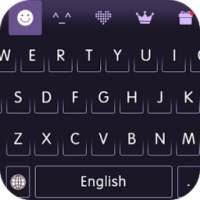 Keyboard -Boto : Black Purple on 9Apps