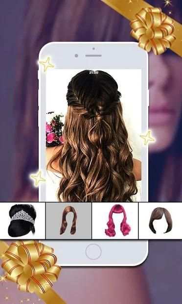 Hairstyle & Makeup Beauty Camera screenshot 3