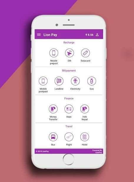 Lion Pay Distributor APP screenshot 1