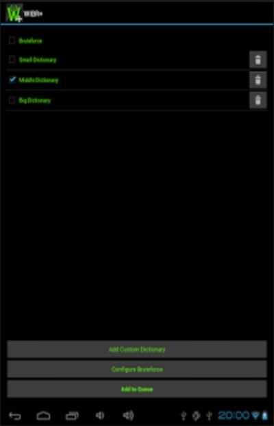 WIBR+ WIfi BRuteforce without root screenshot 1