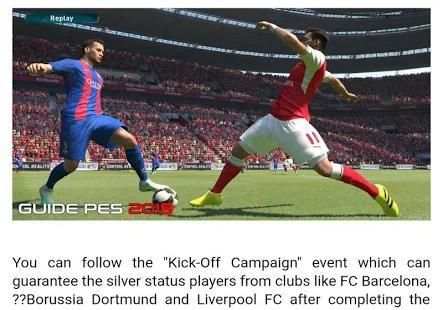 Guide For PES 18 screenshot 2