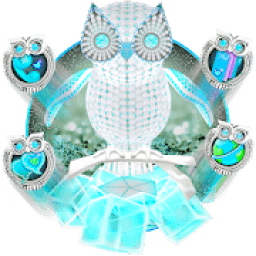 ikon Tema 3D Berlian Owl