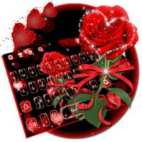 3D Red Roses Love Keyboard