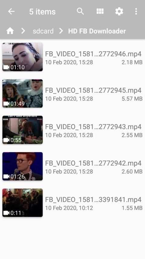Facebook Video Downloader Helper Tool screenshot 2