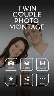 Twin Couple Photo Suit: Best Photo Editor screenshot 1