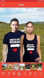 Twin Couple Photo Suit: Best Photo Editor screenshot 3