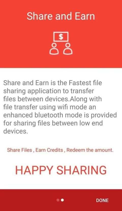 Share and Earn स्क्रीनशॉट 1