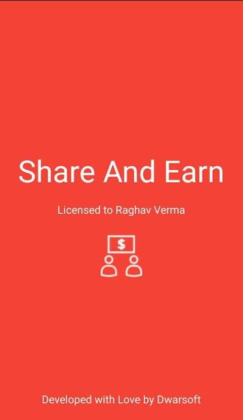 Share and Earn स्क्रीनशॉट 6