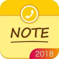 Note pad - write memo, note taking, to do list