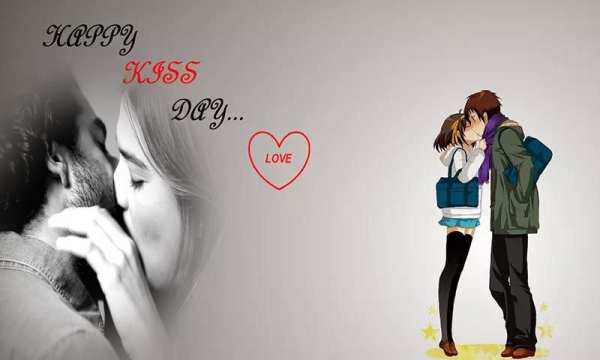 Kiss Day Photo Frame स्क्रीनशॉट 2