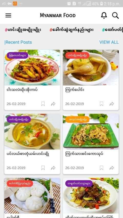101 Myanmar Food Recipes ဟင္းခ်က္နည္းမ်ား ၁၀၀+ скриншот 4