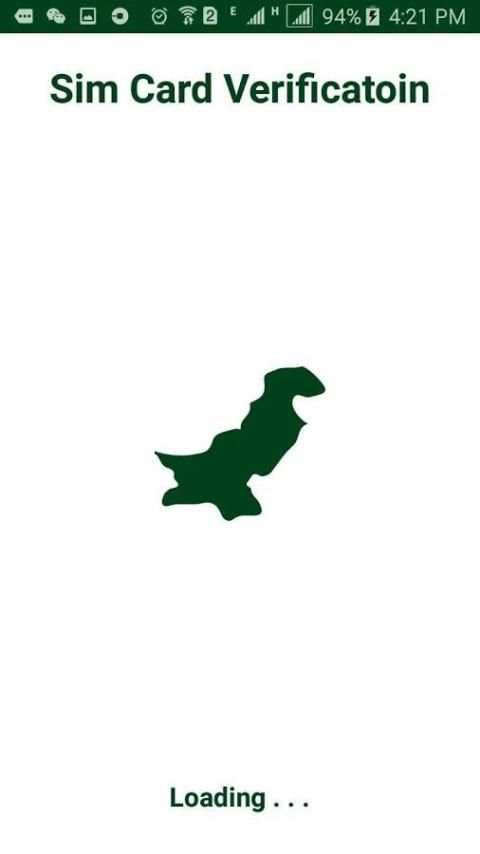 Pakistani Sim Cards Verification 2018 screenshot 3