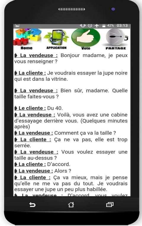 Apprendre le français facile authentique A1+A2 screenshot 1