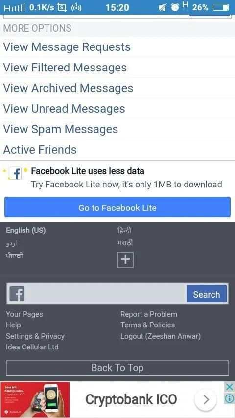 Fastest Facebook स्क्रीनशॉट 7