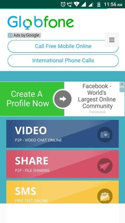 Globefone screenshot 6