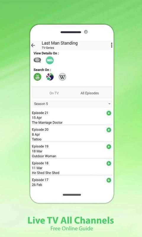 Live TV All Channels Free Online Guide स्क्रीनशॉट 1