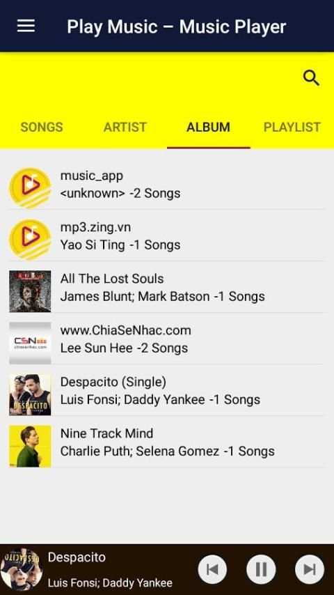 Play Music – Music Player स्क्रीनशॉट 1